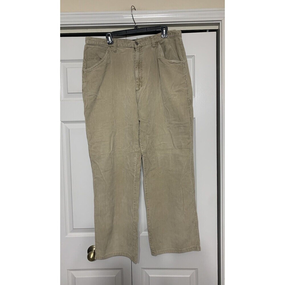 Vintage‎ 90’s CXS21 Men’s Corduroy Wide Leg Carpenter Pants 38X34 Actual 38X30